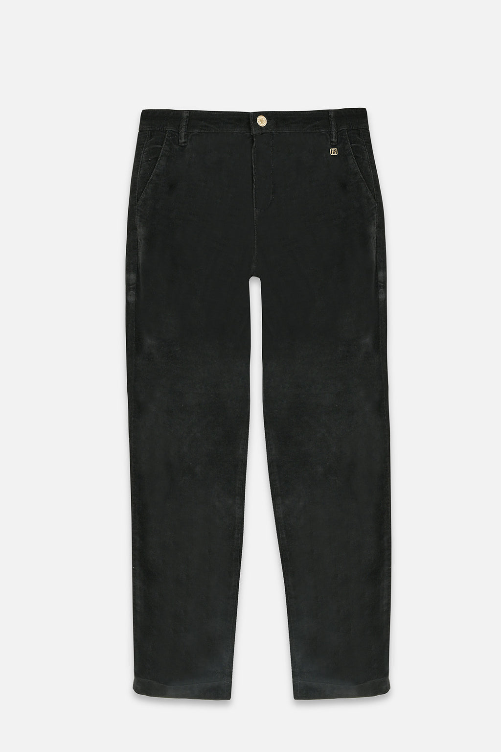 Women's Velvet Minicord Pant - Black