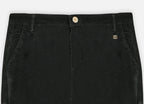 Women's Velvet Minicord Pant - Black