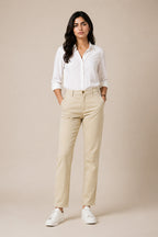 Bella Bootcut Pant - Vanilla