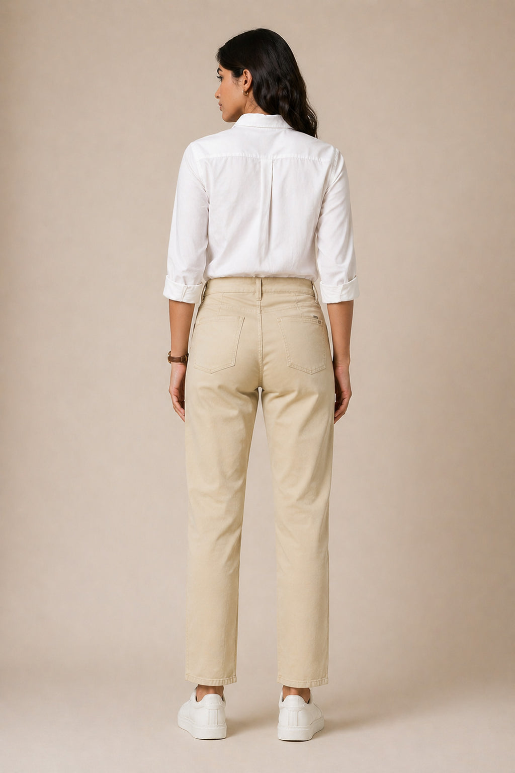 Bella Bootcut Pant - Vanilla