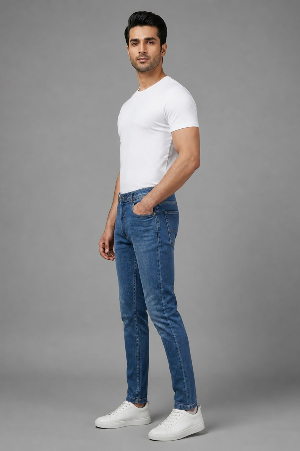 Men's Denim Pant - Blue