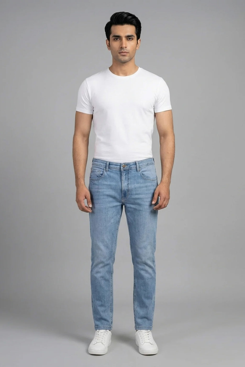 Men's Denim Pant - Light Blue