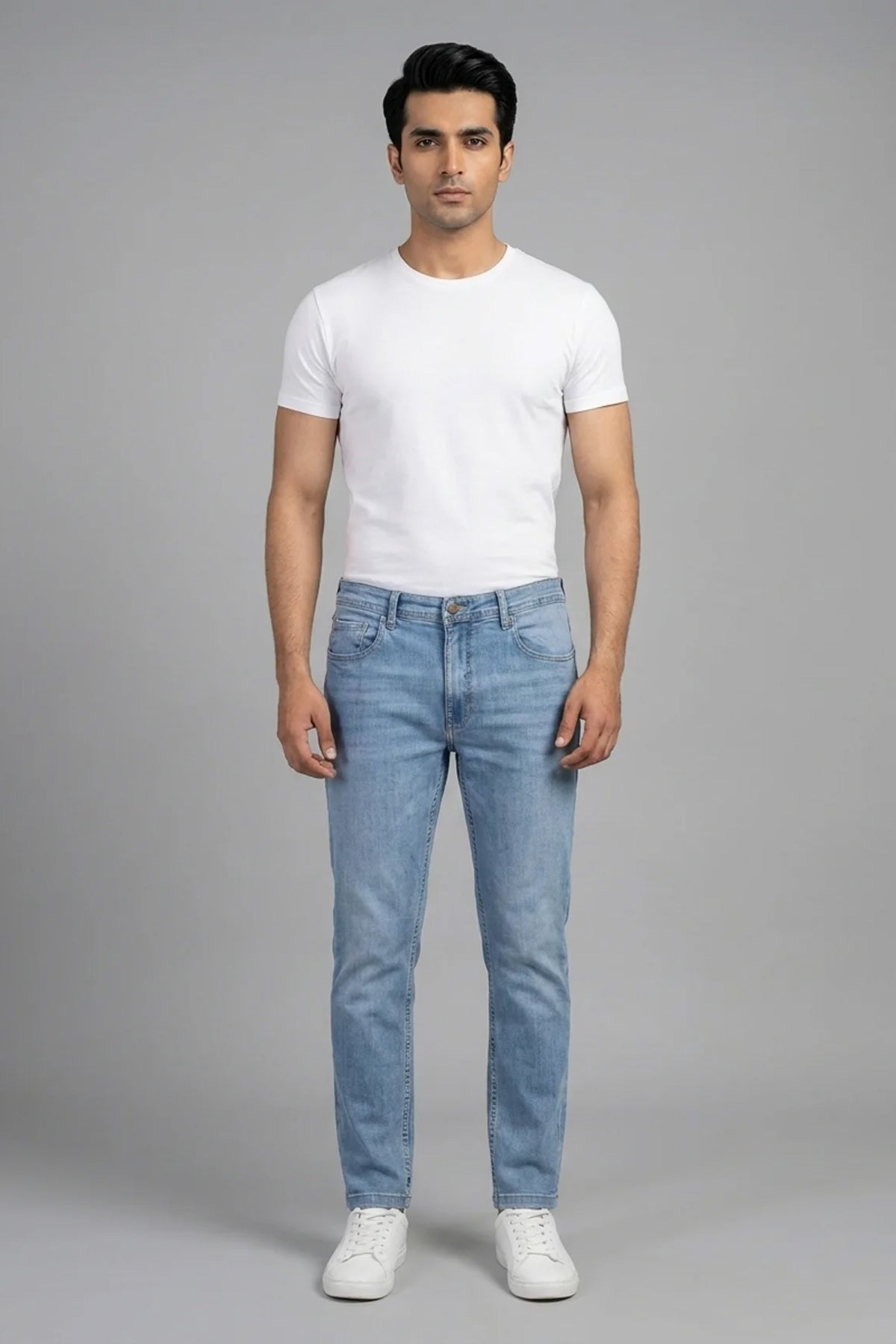Men's Denim Pant - Light Blue