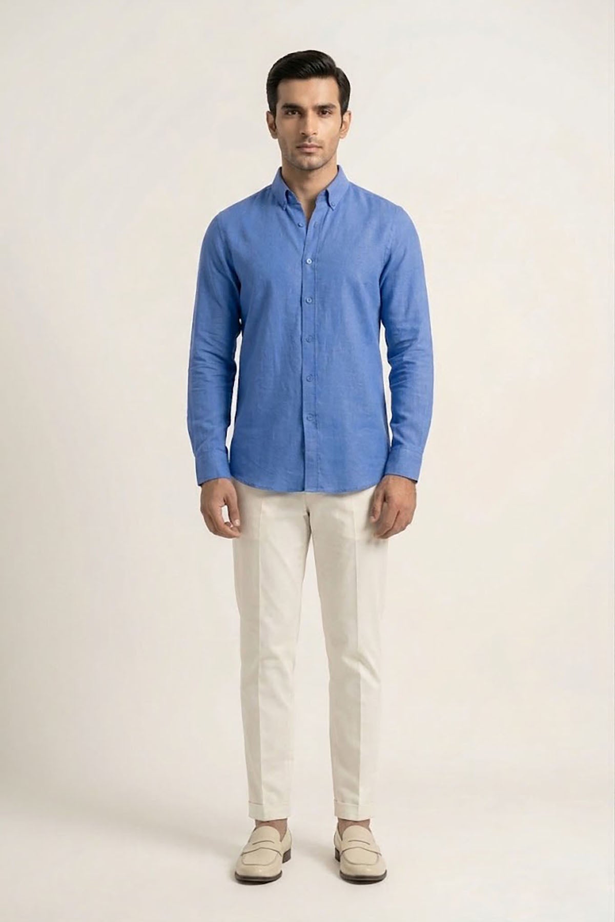 Men's Casual Shirt - Blue