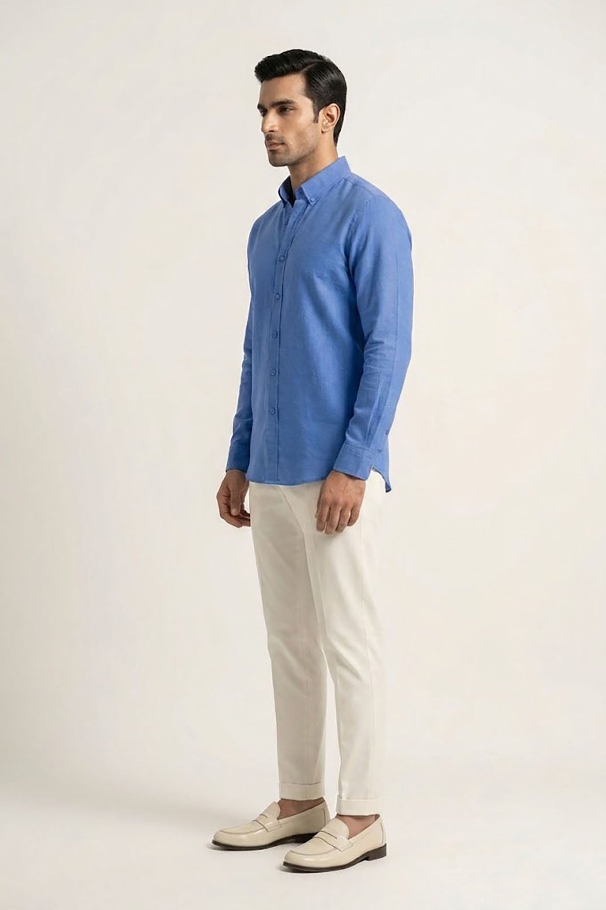 Men's Casual Shirt - Blue