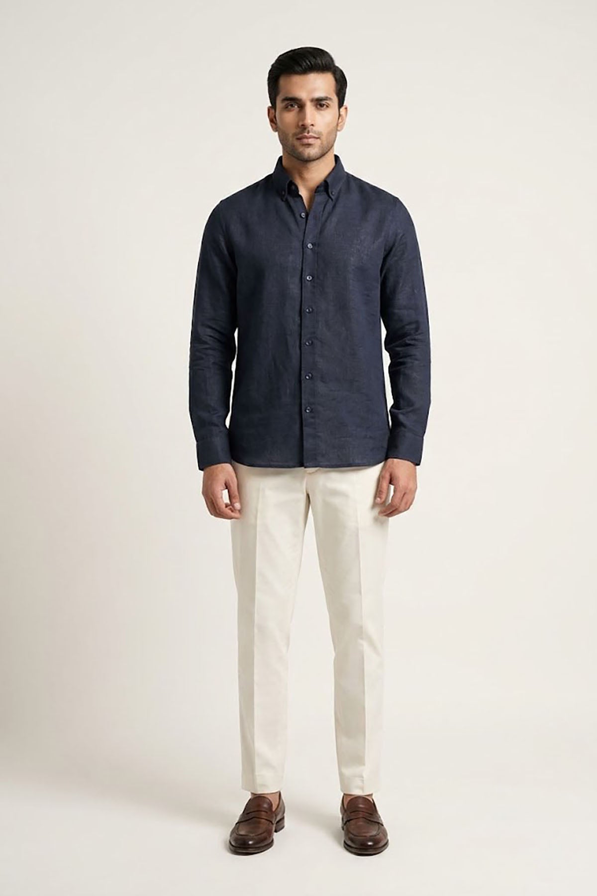 Men's Casual Shirt - Navy