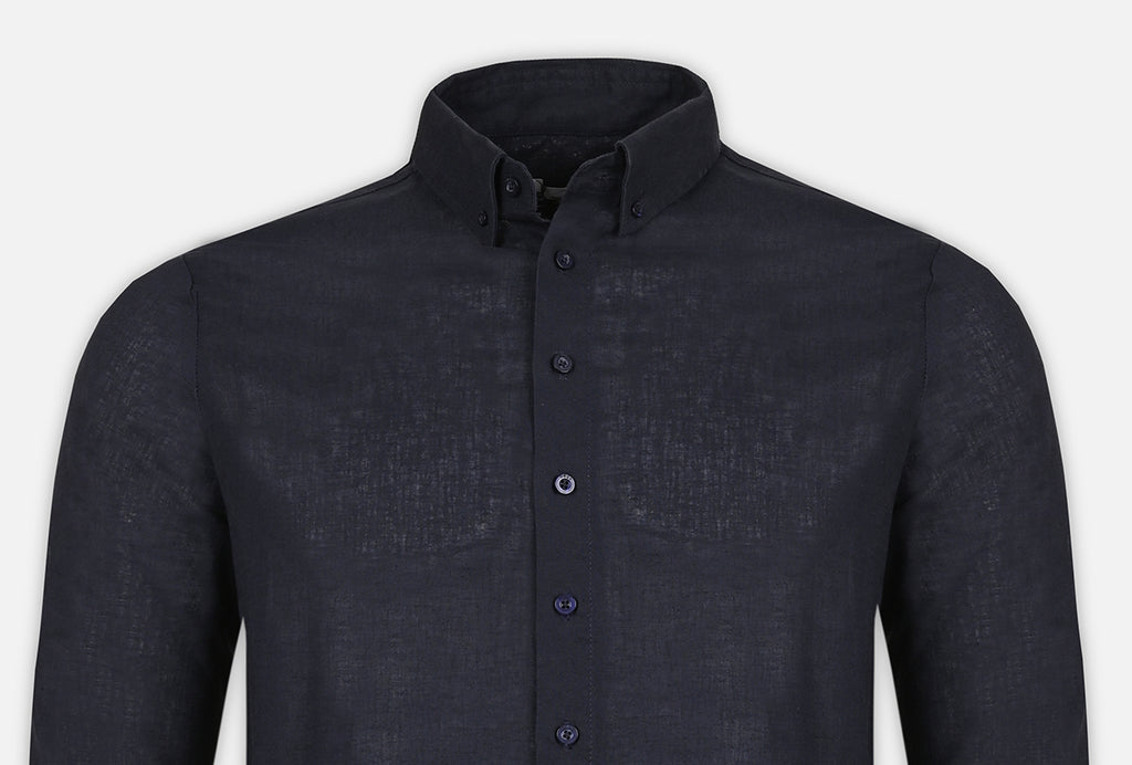 Men's Casual Shirt - Navy