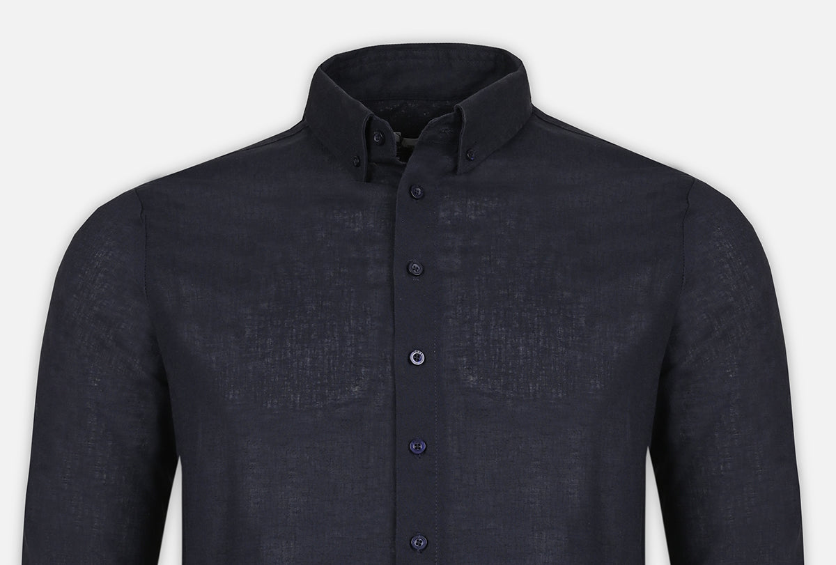 Men's Casual Shirt - Navy