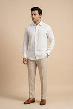 Men's Casual Shirt - White