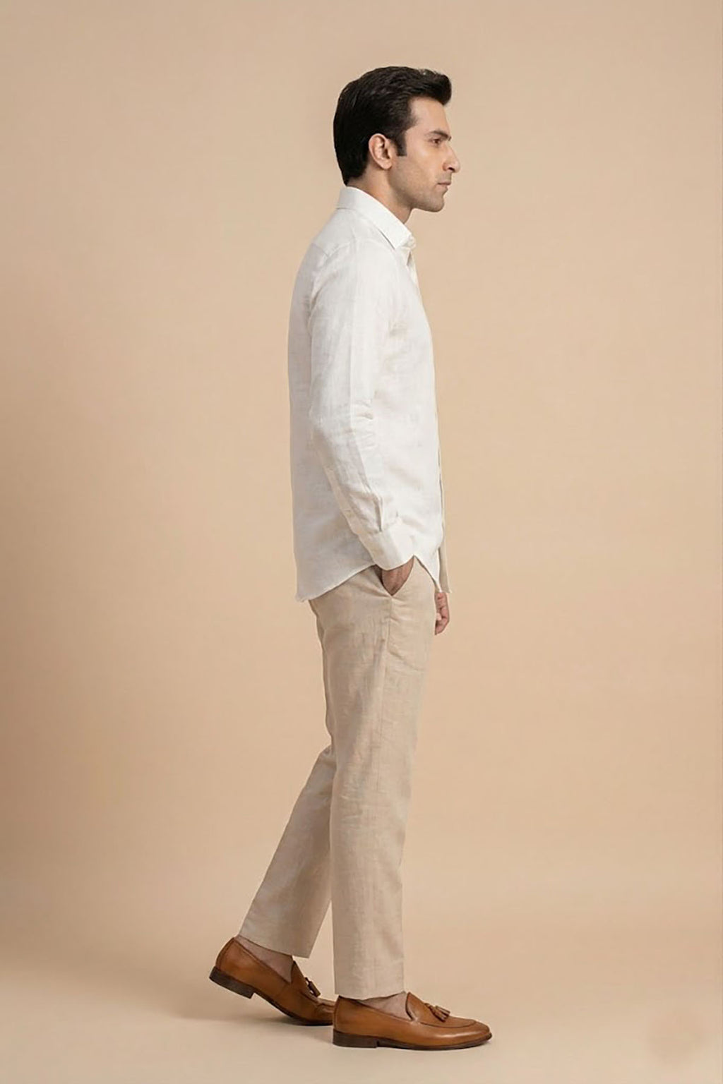 Men's Casual Shirt - White