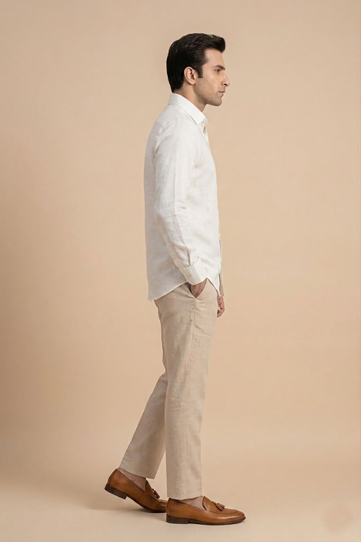Men's Casual Shirt - White