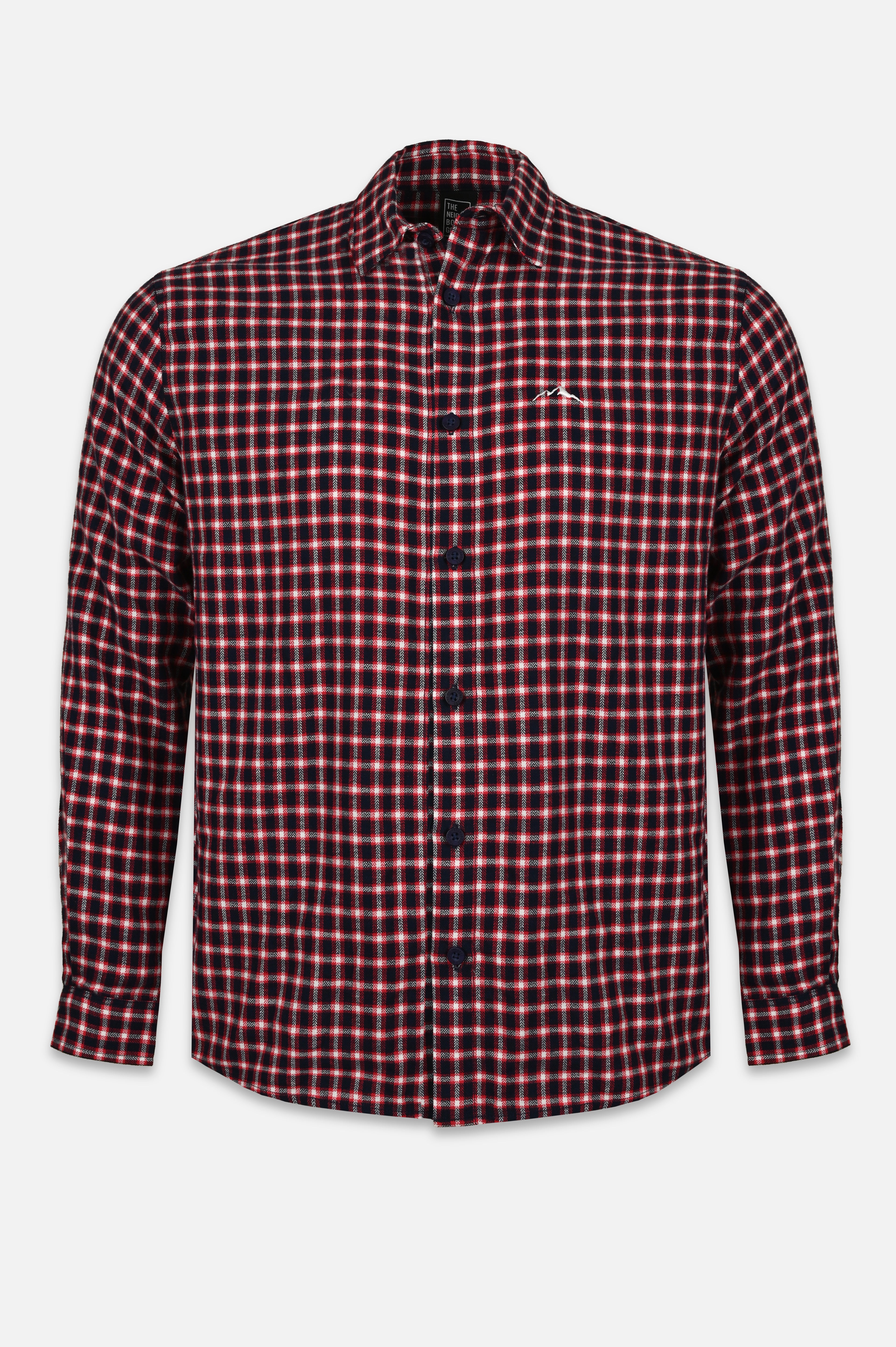 Men's Flannel Shirt - Red