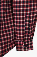 Men's Flannel Shirt - Red