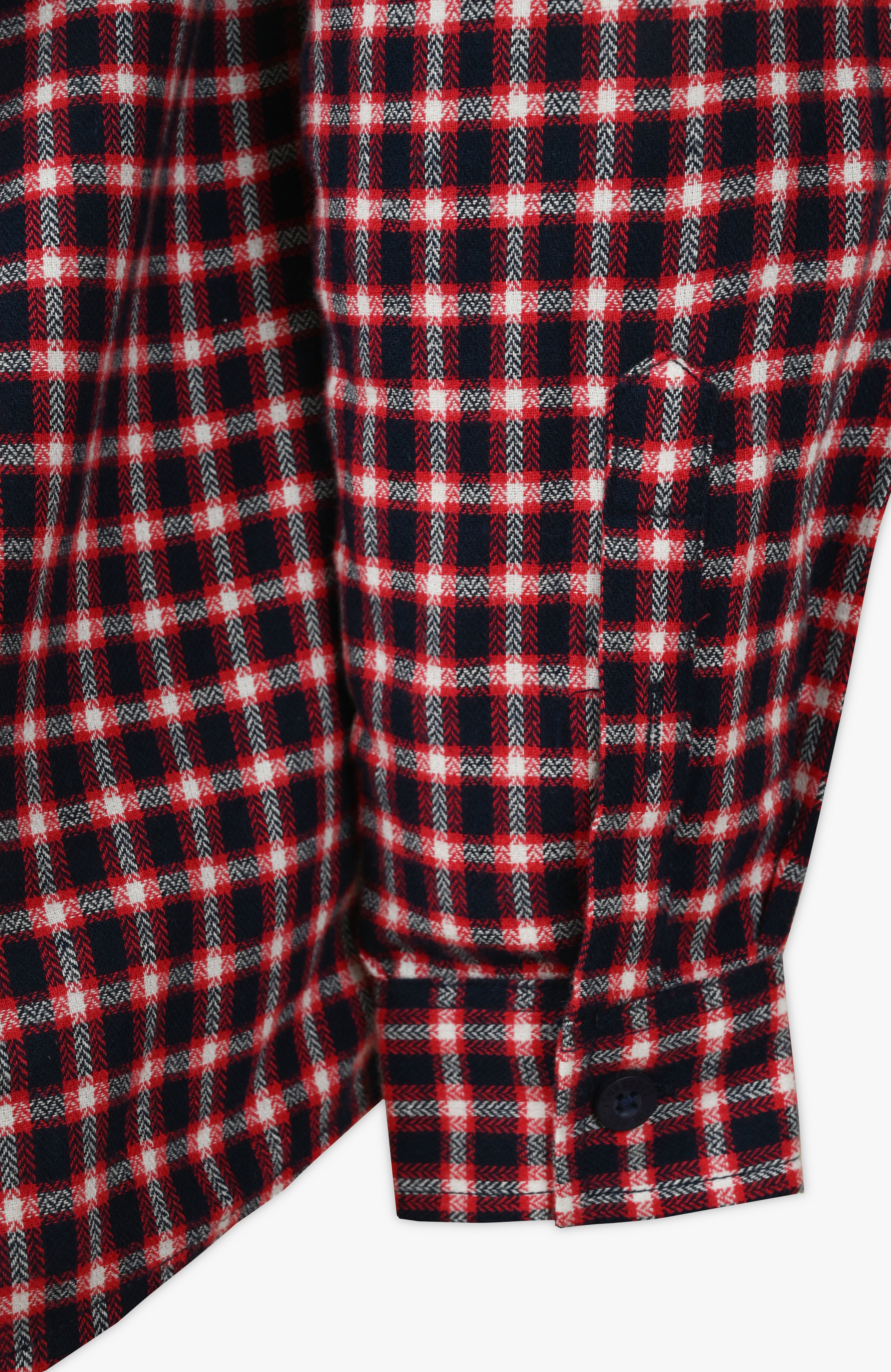 Men's Flannel Shirt - Red