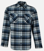 Men's Flannel Shirt - Blue