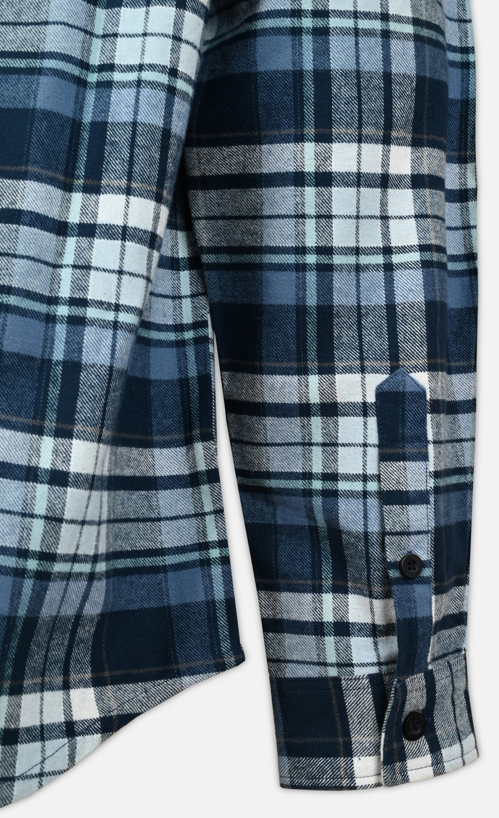 Men's Flannel Shirt - Blue
