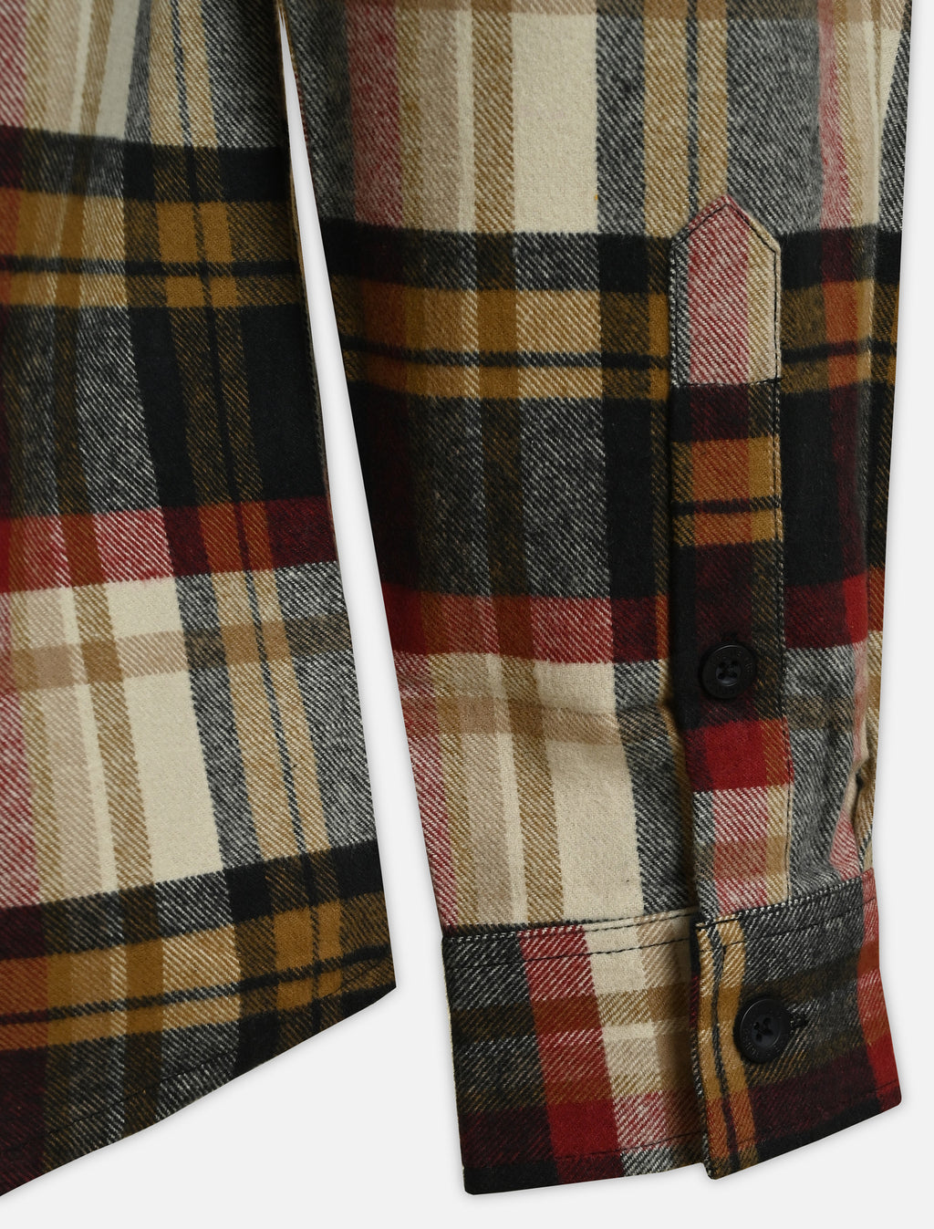 Men's Flannel Shirt - Brown