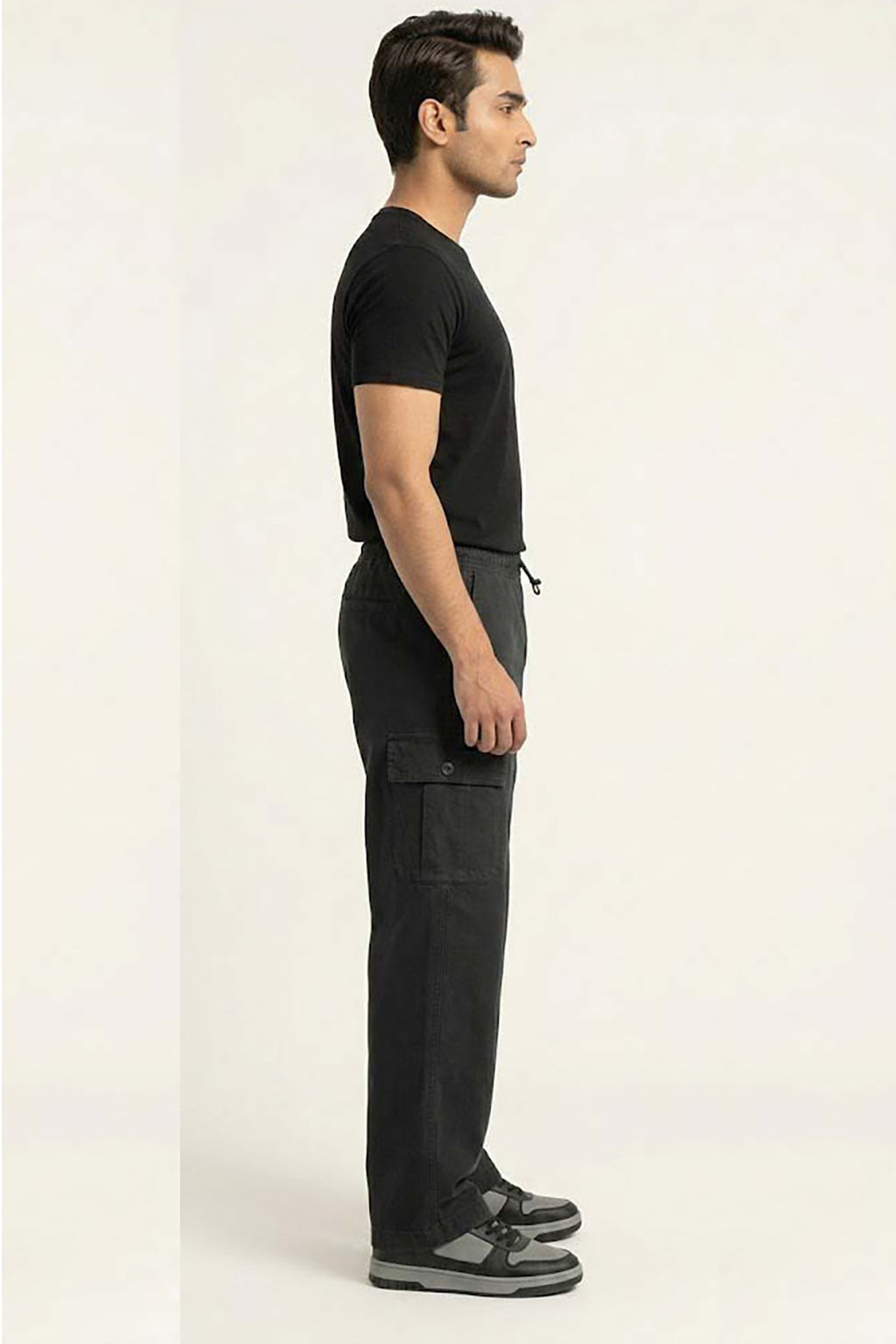 Men's Cargo Pocket Pant - Black