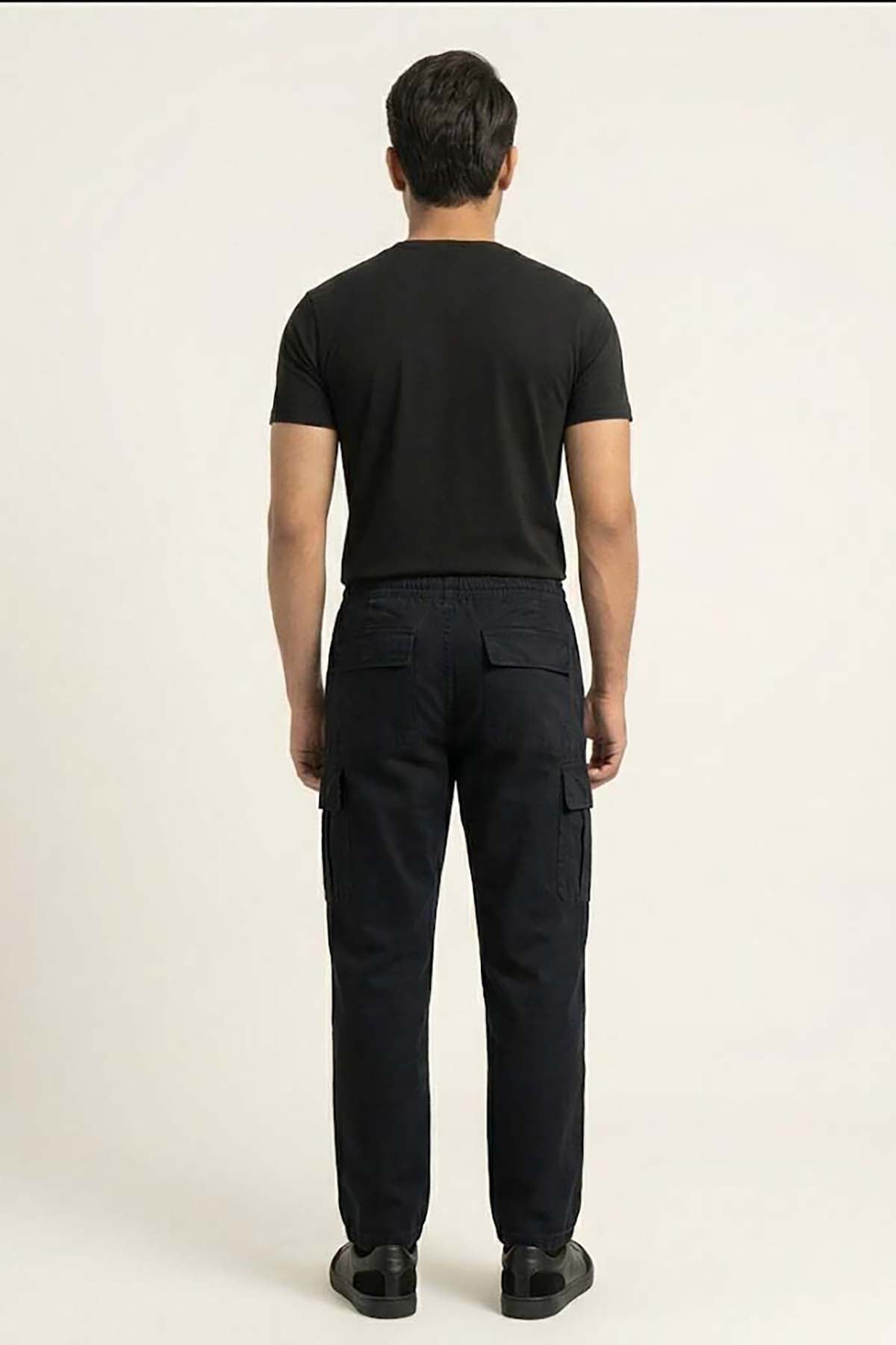 Men's Cargo Pocket Pant - Black
