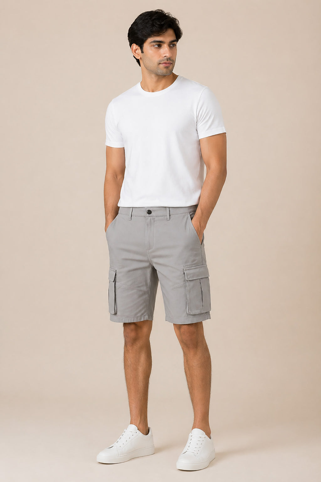 Men's Cargo Short - Grey
