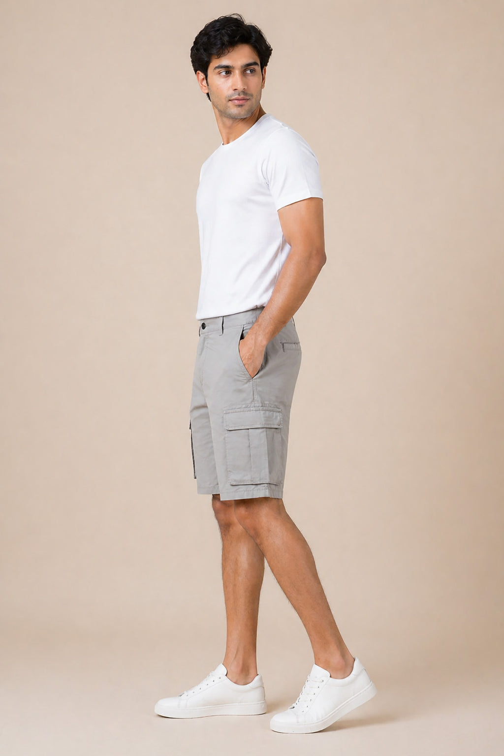Men's Cargo Short - Grey