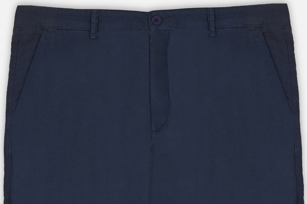 Men's Cotton/Linen Pant - Navy