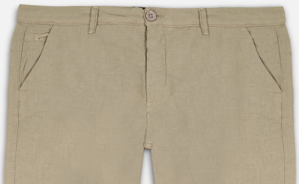 Men's Cotton/Linen Pant - Sand