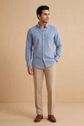 Men's Casual Shirt - Sky Blue