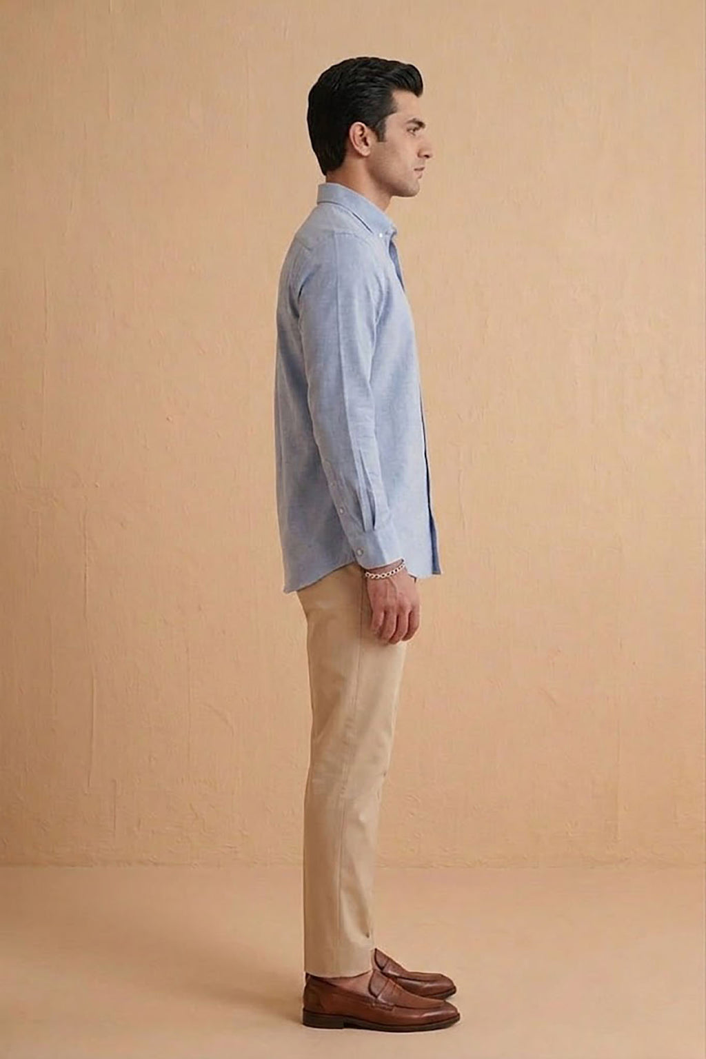 Men's Casual Shirt - Sky Blue