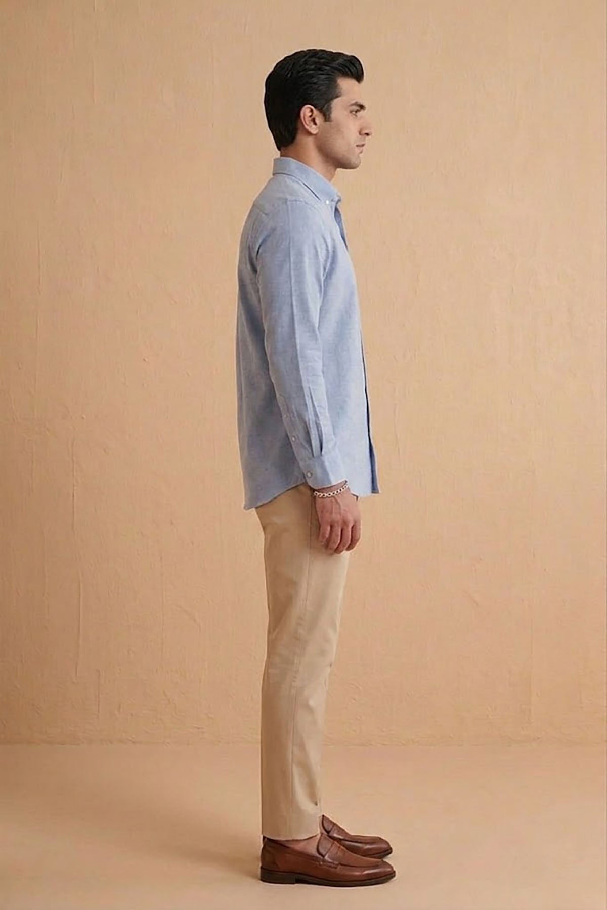 Men's Casual Shirt - Sky Blue