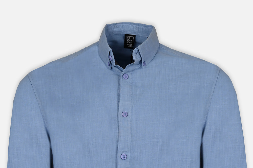 Men's Casual Shirt - Sky Blue