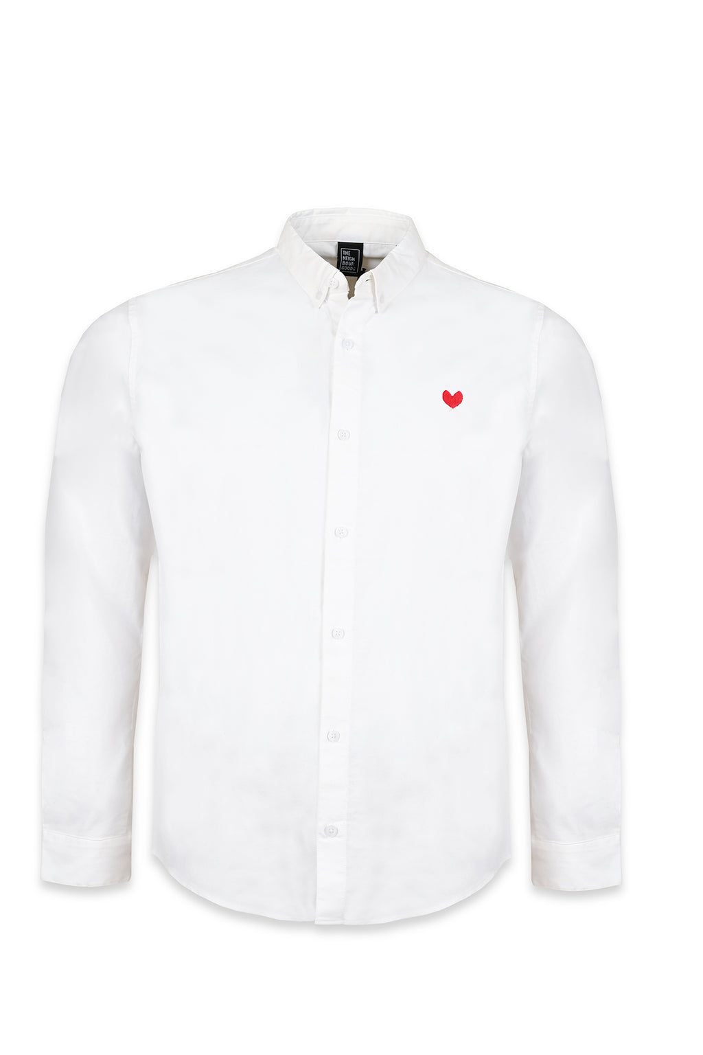 Men's Casual Shirt - White (Embroidery)