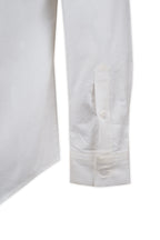Men's Casual Shirt - White (Embroidery)