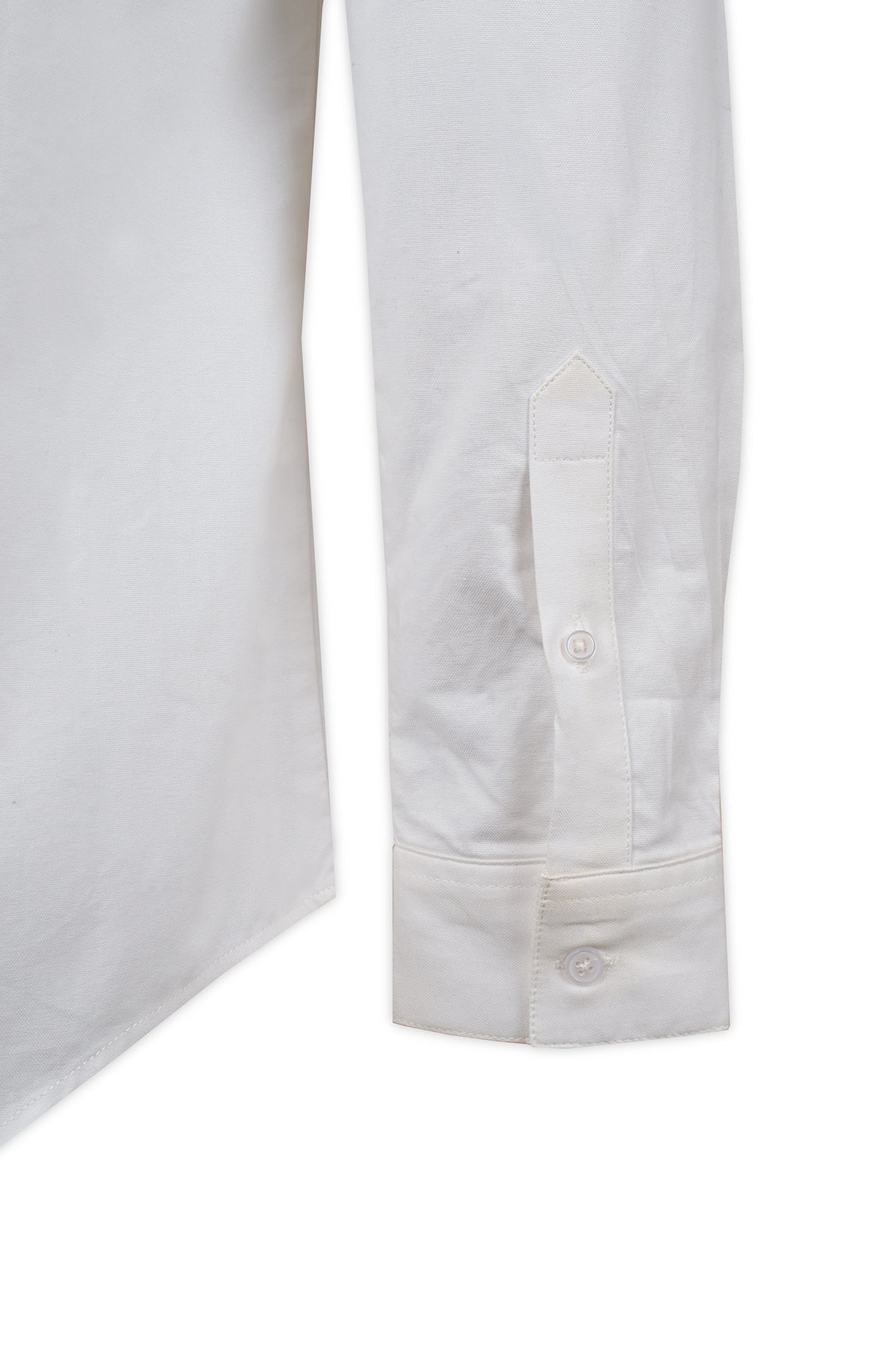 Men's Casual Shirt - White (Embroidery)