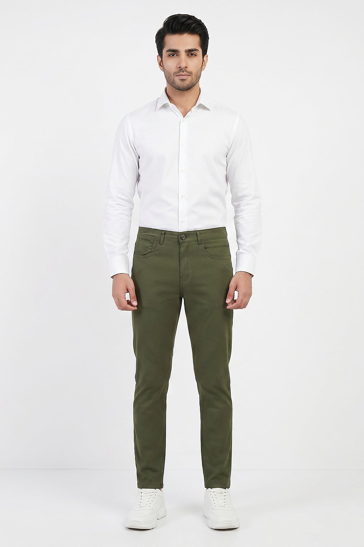 Men's Basic Pant - Dark Green
