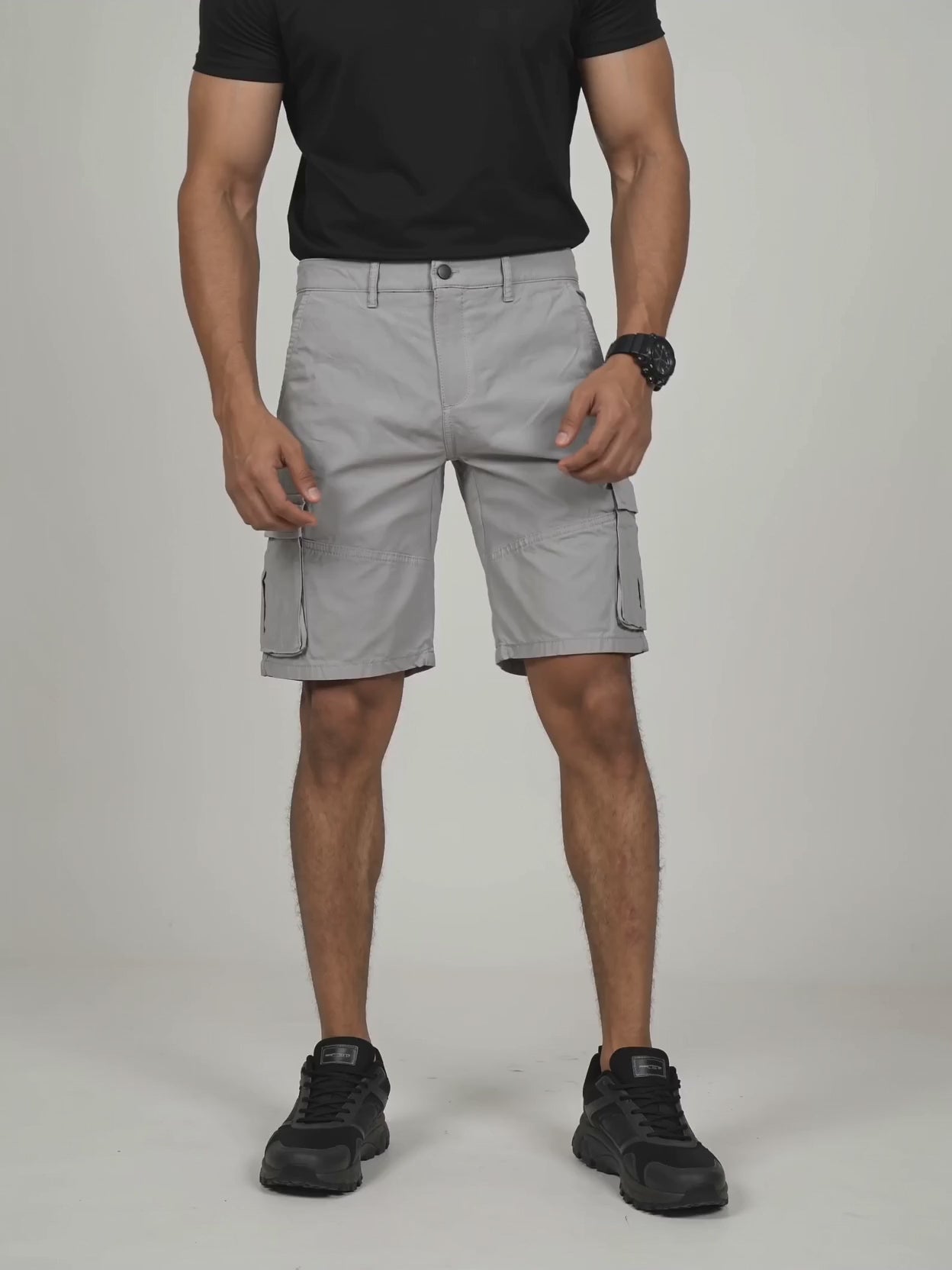 Men's Cargo Short - Grey