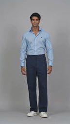 Men's Cotton/Linen Pant - Navy
