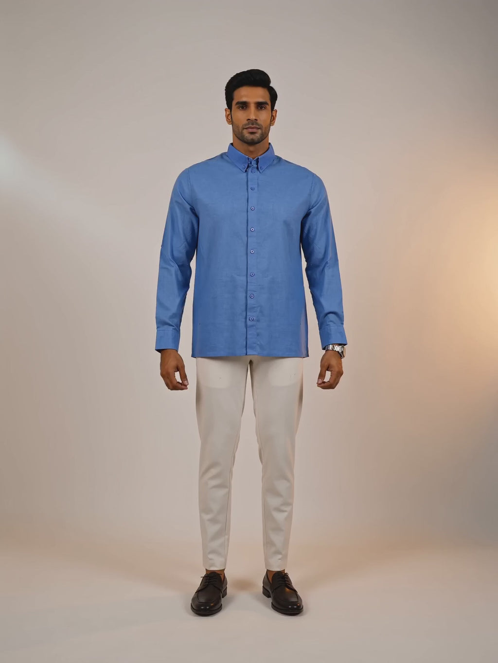 Men's Casual Shirt - Blue