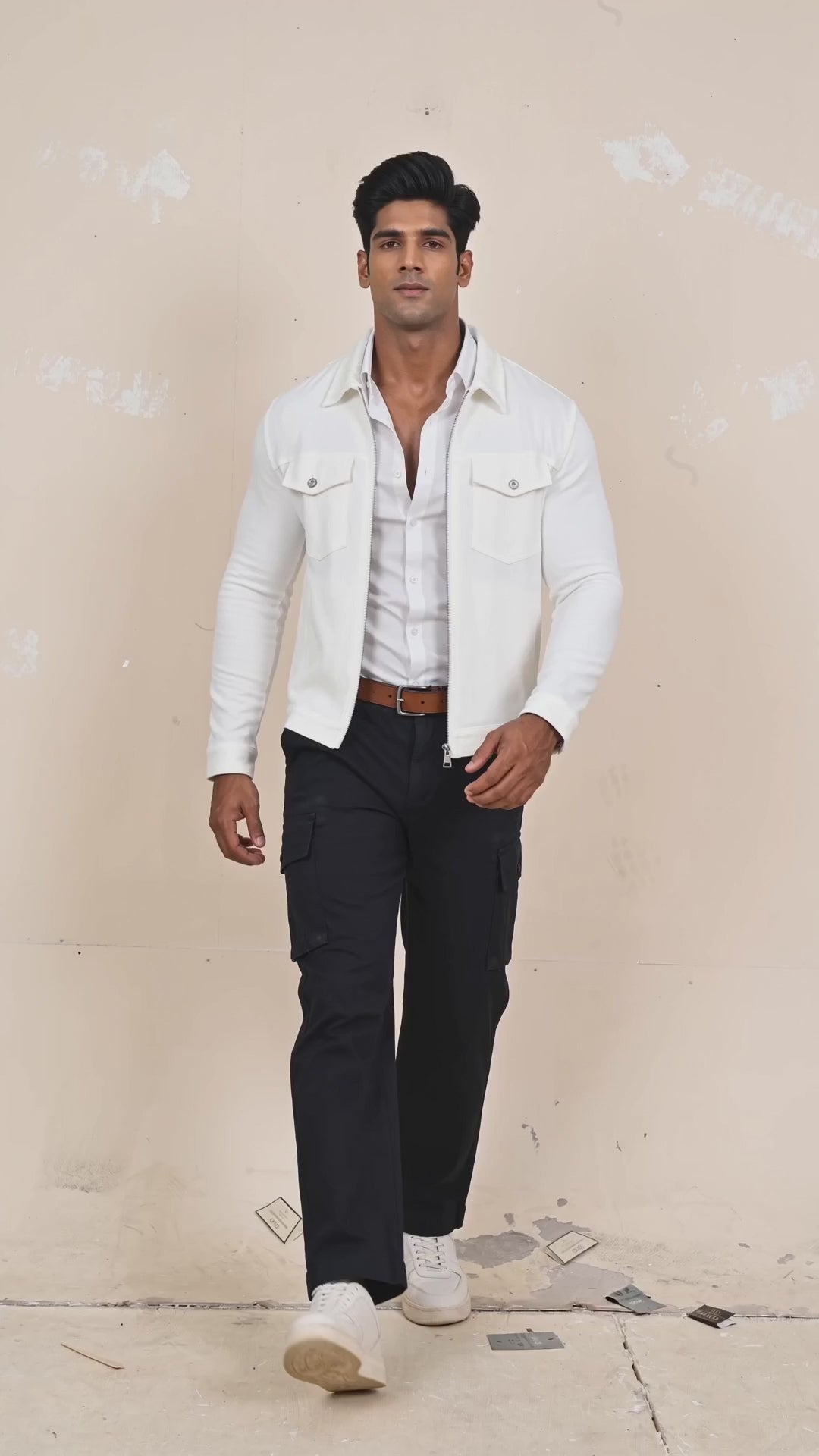 Men's Cargo Pocket Pant - Nuit Noir