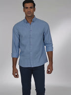 Men's Casual Shirt - Sky Blue
